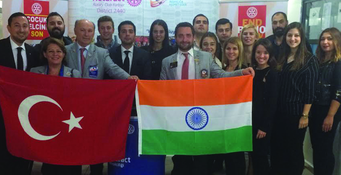 Rotaract'tan Türk Hint Dostluk Oluşumu