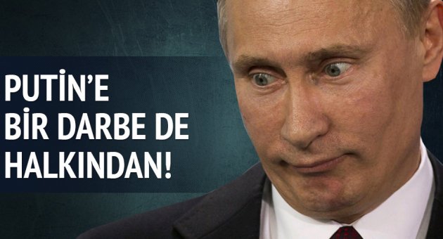 Rus halkının Putin'e güveni azaldı