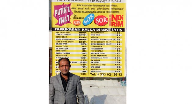 Rusya'ya kızdı, ihracatı durdurdu