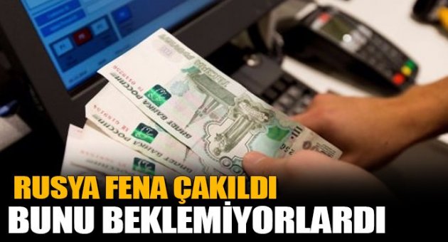 Rusya fena çakıldı