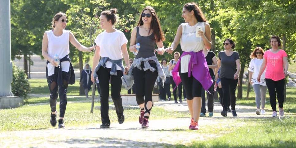 Sağlık İçin Hareket Günü’nde spor yaptılar