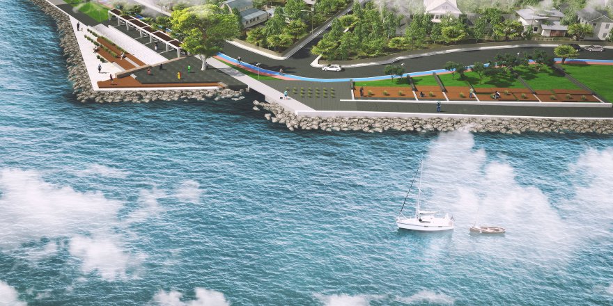 Sahilevleri’ne altın dokunuş