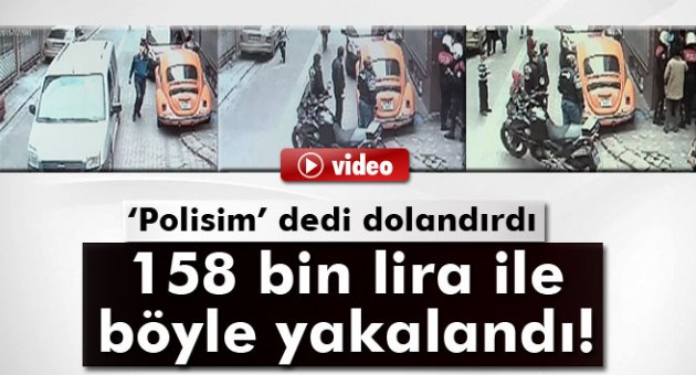 Sahte polis 158 bin lira ile yakalandı