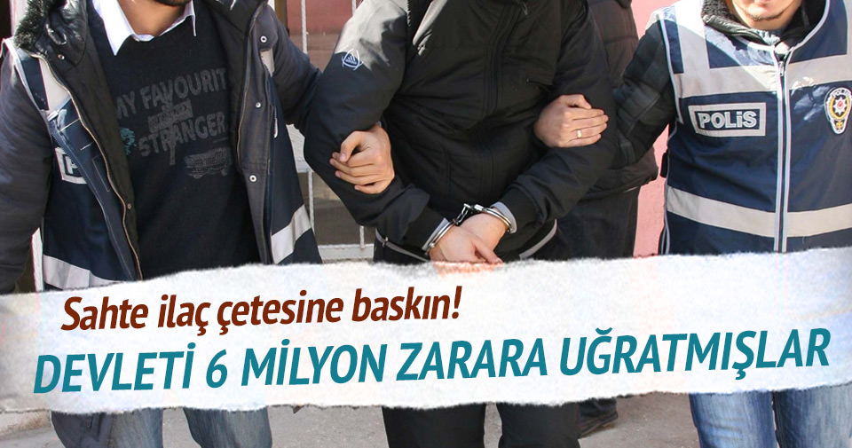 Sahte Reçete Operasyonu