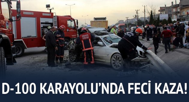 Sakarya’da feci kaza: 2 ölü