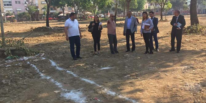 Salı Pazarı çalışmaları yerinde incelendi