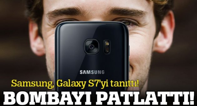 Samsung, Galaxy S7&#039;yi tanıttı! İşte özellikleri