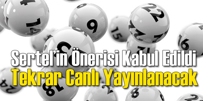 Şans Oyunları Canlı Yayınlanacak