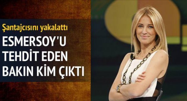 Şantajcısını yakalattı