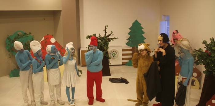 Sarıgöllü Çocuklar Şirinler İle Tanıştı