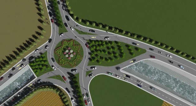 Sarıkız Kavşağı’nda Çalışmalar Başladı