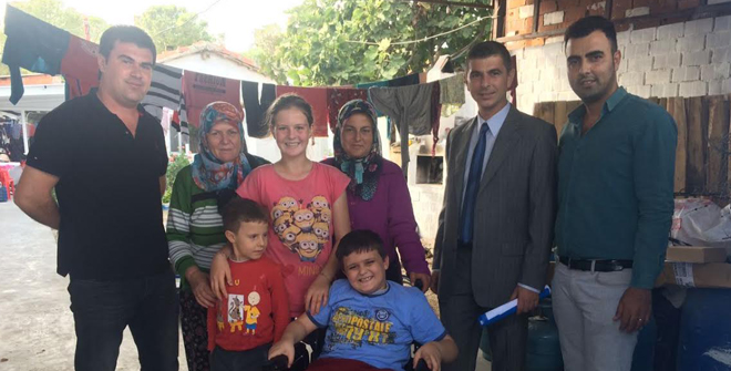 Saruhanlılı Çocuğa Büyükşehir'den Anlamlı Hediye