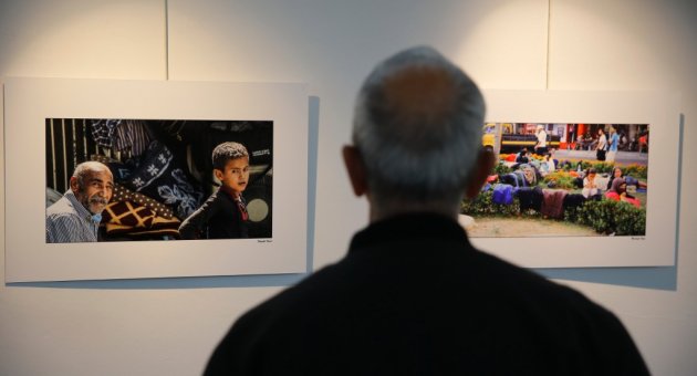 Savaşın acı yüzü bu sergide