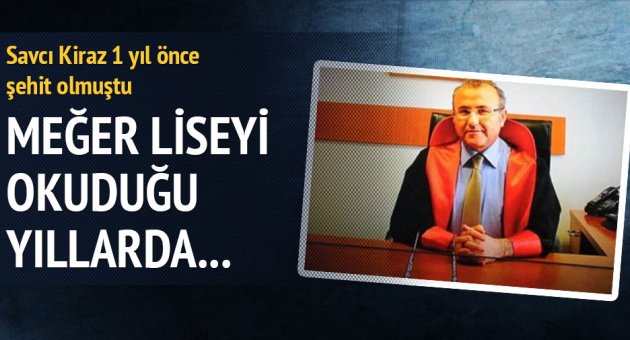 Savcı Kiraz'ın şehit edilmesinin yıldönümü