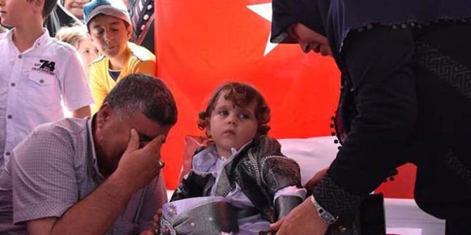 Şehidin evladının sünnet düğününe binler katıldı