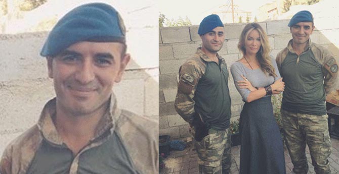 Şehit Gamze Özçelikle Fotoğraf Çektirmişti