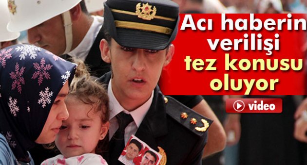 Şehit kızı müdürün verdiği acı haber tez konusu oluyor