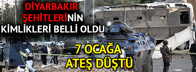 Şehit polislerin kimlikleri belli oldu