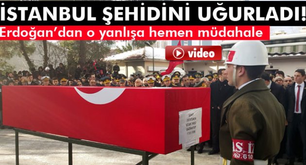 Şehit Uğur Taşçı son yolculuğuna uğurlandı