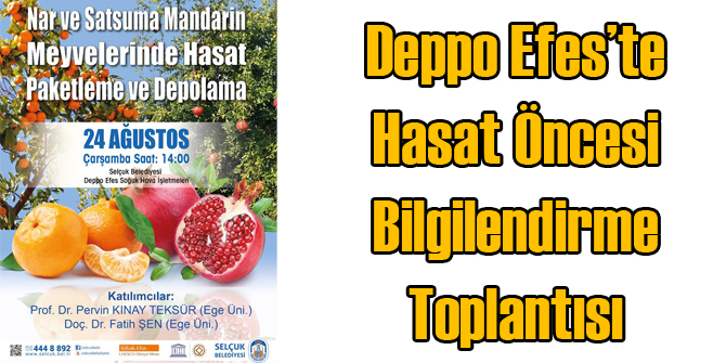 Selçuk Belediyesi Deppo Efes'te Buluşturacak