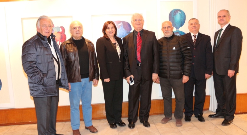 SELÇUK YAŞAR RESİM MÜZESİ VE SANAT GALERİSİ’NDE SÜLEYMAN SAİM TEKCAN GRAVÜR SERGİSİ