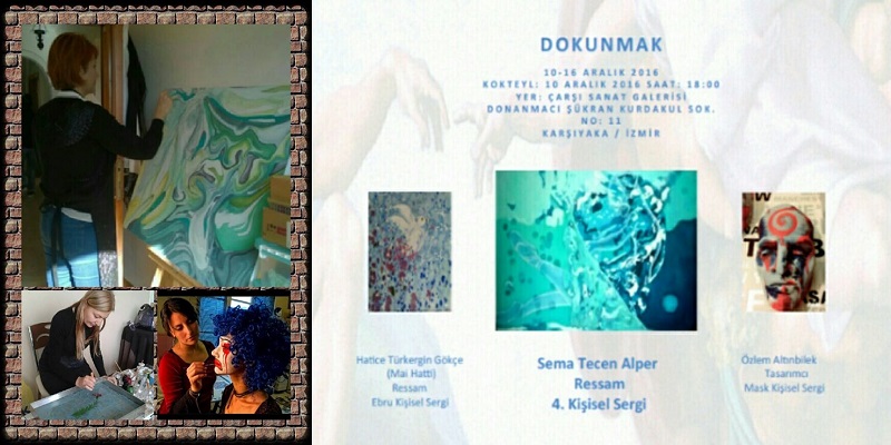 Sema Tecen Alper'in kişisel sergisi açılıyor