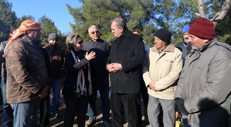 Sertel’den Ovacık halkına destek, ağaç katliamına tepki