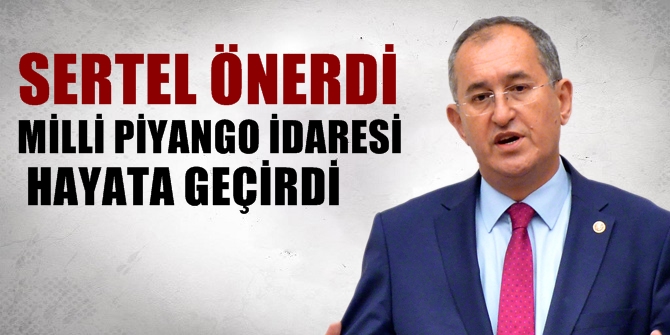 Sertel önerdi MPİ hayata geçirdi