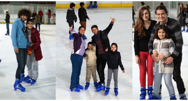 Sevgileriyle buzu bile ısıttılar