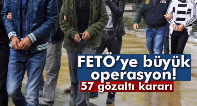 SICAK GELİŞME! İzmir’de FETÖ operasyonu: 57 gözaltı kararı!