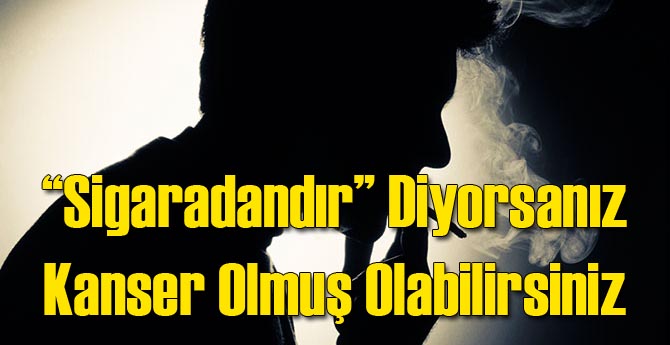 Sigaradandır Diyorsanız Kanser Olmuş Olabilirsiniz