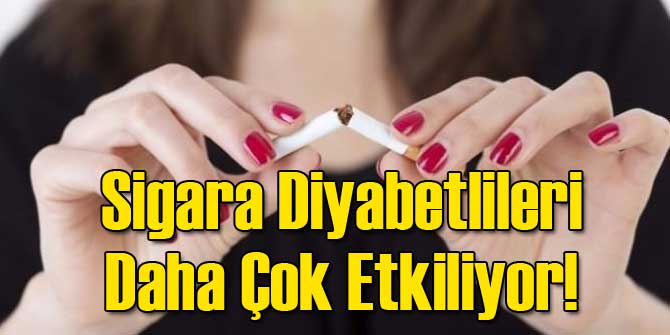 Sigara Diyabetlileri Daha Çok Etkiliyor!