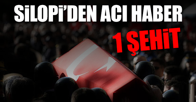 Silopi’de roketatarlı saldırı: 1 şehit, 4 yaralı
