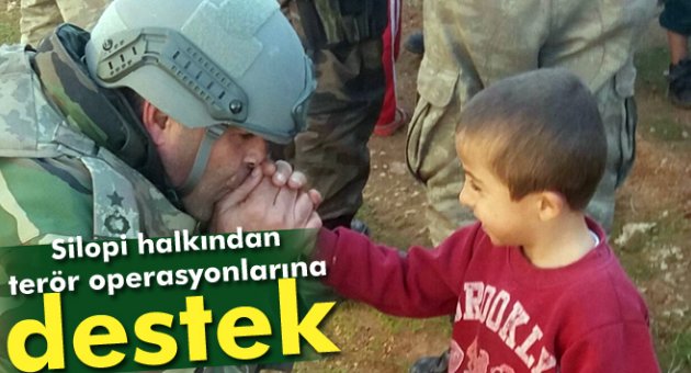 Silopi halkından terör operasyonlarına destek