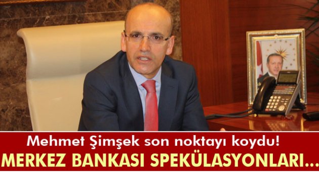Şimşek'den Merkez Bankası açıklaması