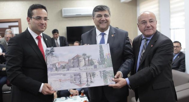 Sındır’dan Bornova Belediyesi’ne ziyaret