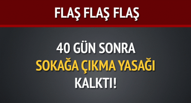 Şırnak idil&#039;de sokağa çıkma yasağı kısmen kalktı