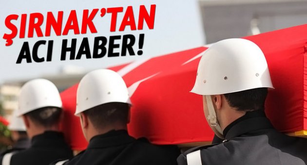 Şırnak’ta zırhlı araca saldırı: 1 şehit, 2 yaralı