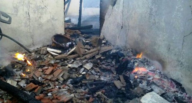 Soba yakmak isterken, yangın çıktı: 1 ölü, 1 yaralı