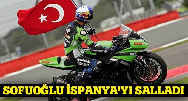 Sofuoğlu'ndan sezonun ilk zaferi