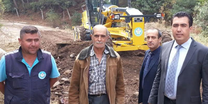 Soma Adilköy'e Asfaltlama Çalışması