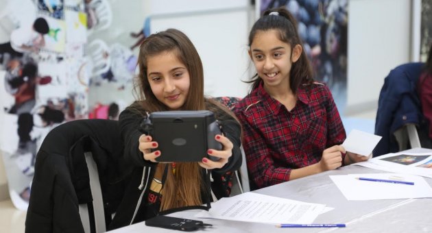 Sömestr atölyelerini çocuklar çok sevdi