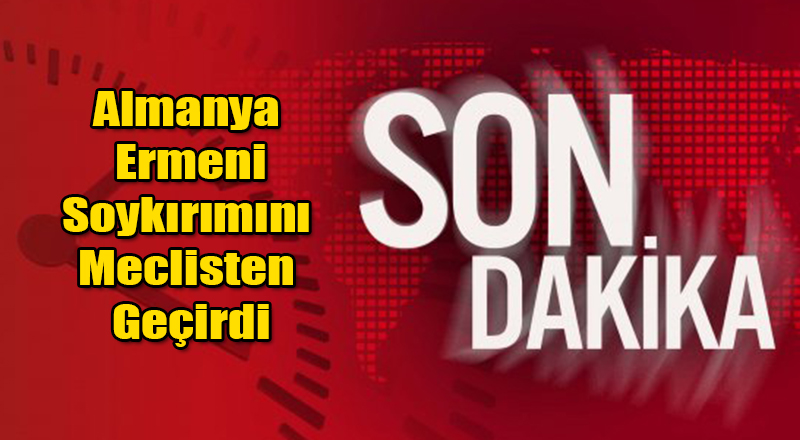 Son Dakika: Almanya Soykırım İddalarını Kabul Etti