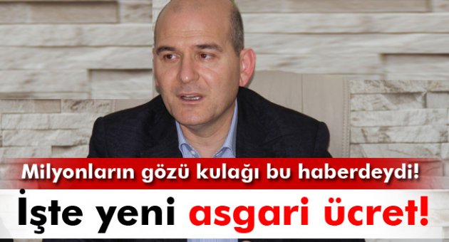 SON DAKİKA! Asgari ücret kesin olarak belirlendi