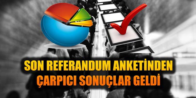 Son referandum anketinden çarpıcı sonuçlar geldi