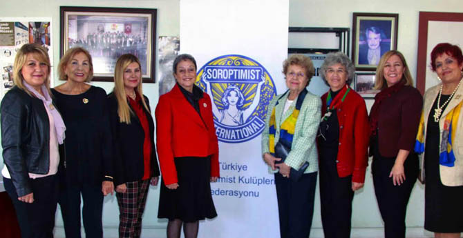 Soroptimistler Barış ve Çağdaşlık İçin Yelken Açtı