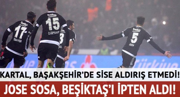 Sosa, Beşiktaş&#039;a hayat verdi! Beşiktaş 1 - 0 Mersin İdman Yurdu