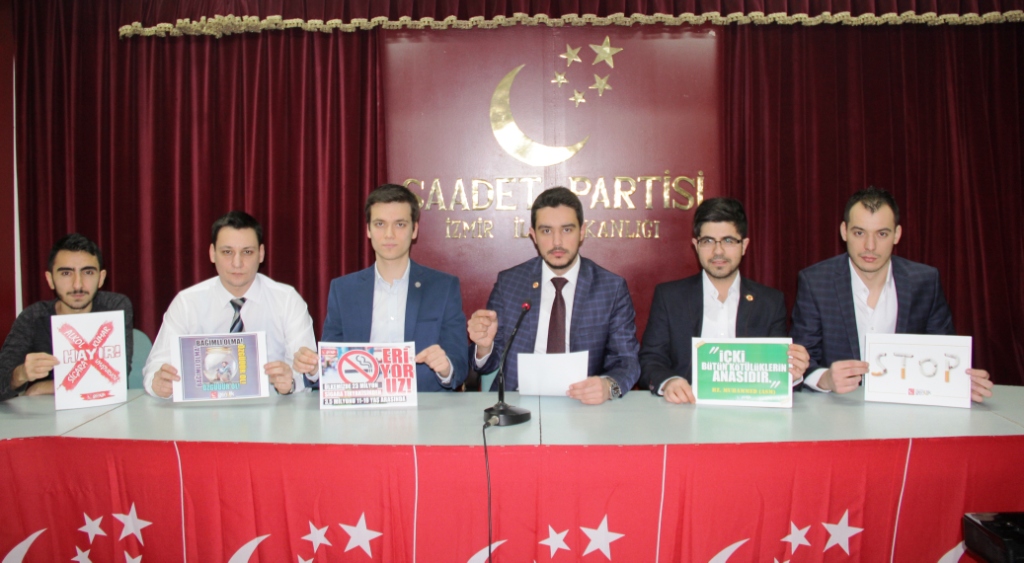 SP Gençlik Kolları'ndan sigaraya savaş