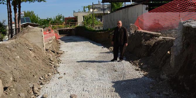 Spil Mahallesi'nde Çalışmalar Başladı