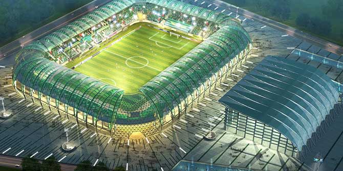 Spor Toto Akhisar Stadyumunda Yer Teslimi Yapıldı
